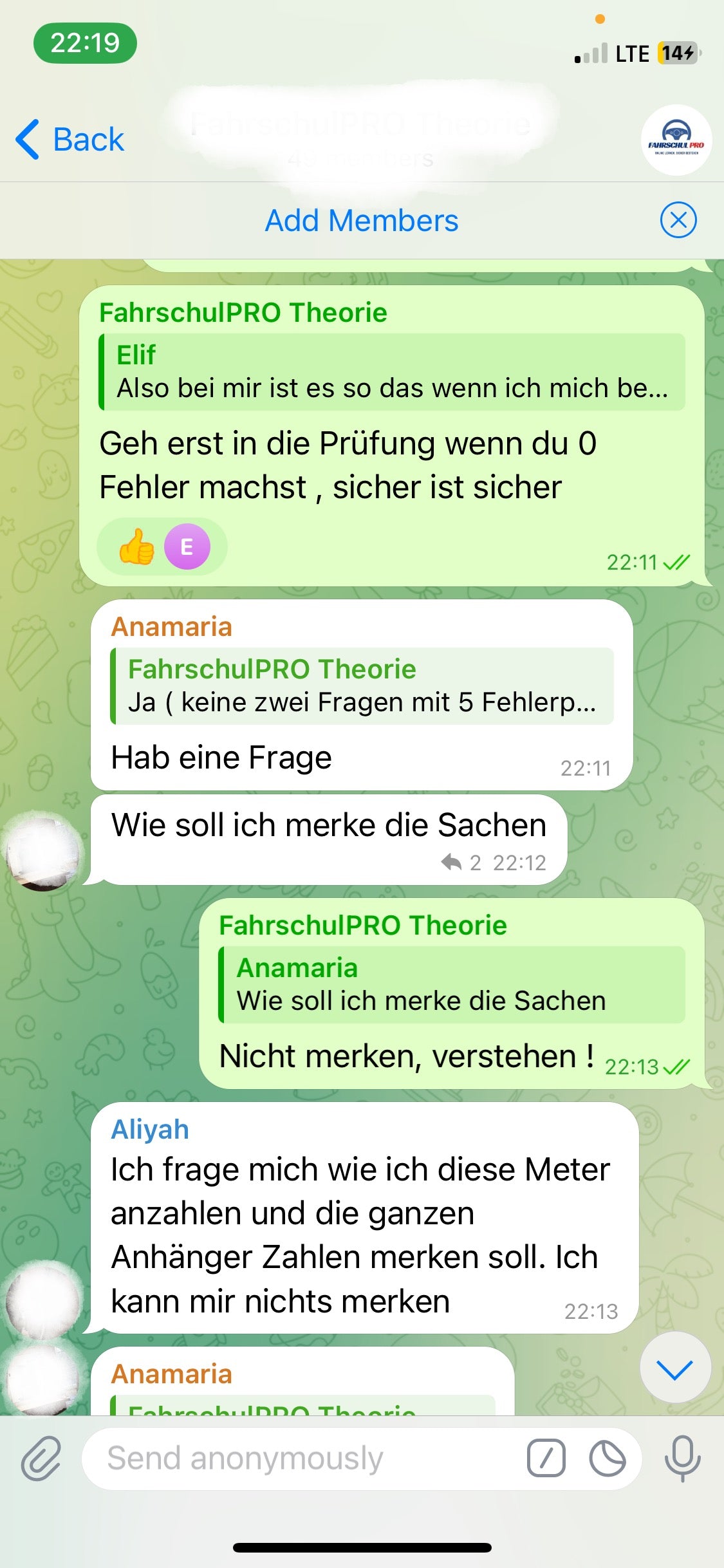 Theorie Nachhilfe Lernkurs + Telegram Gruppe